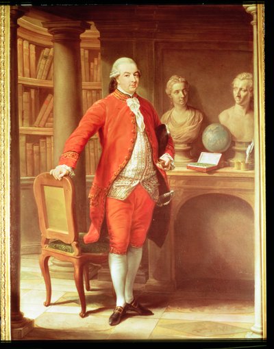 Portrait of Sir Thomas Gascoigne, 8th Baronet by Pompeo Girolamo Batoni