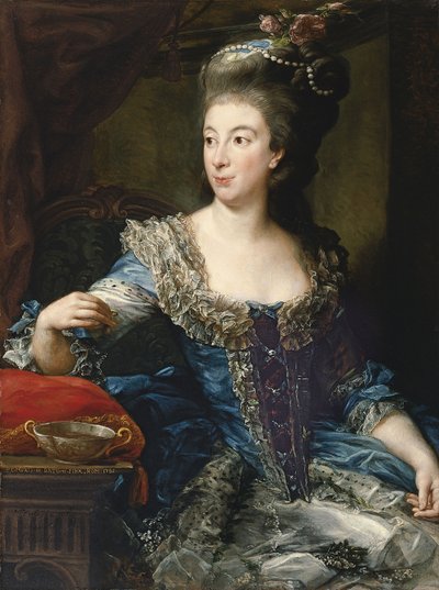 Portrait of the Countess Maria Benedetta di San Martino by Pompeo Girolamo Batoni