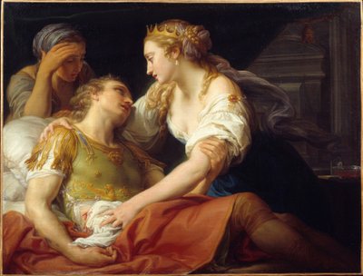 The Death of Marc Antony by Pompeo Girolamo Batoni