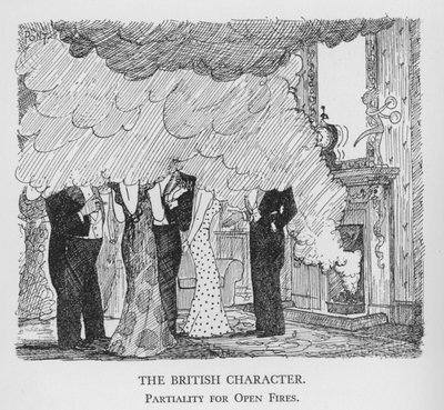 The British Character, Partiality for Open Fires by Pont