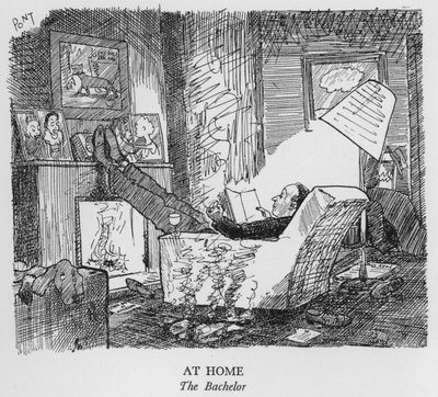 At Home, The Bachelor by Pont
