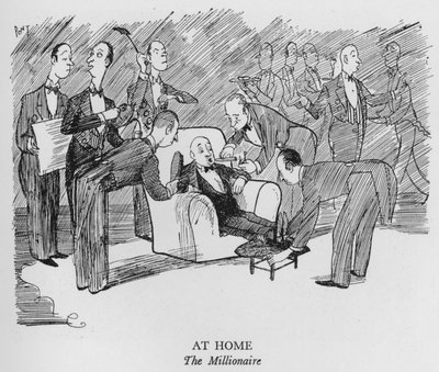 At Home, The Millionaire by Pont
