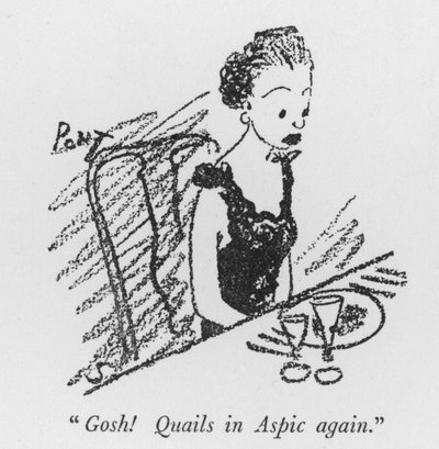 Gosh! Quails in Aspic again by Pont