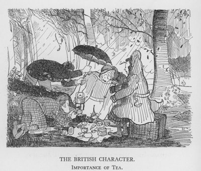 The British Character, Importance of Tea by Pont