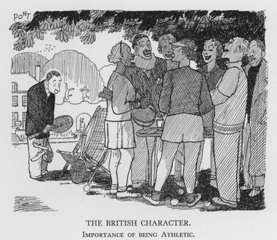 The British Character, Importance of Being Athletic by Pont