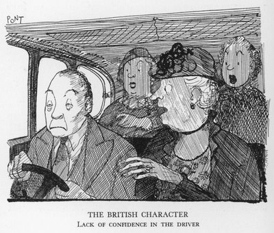 The British Character, Lack of Confidence in the Driver by Pont