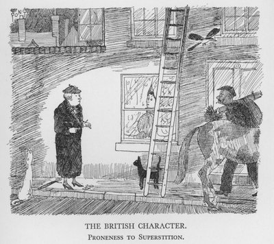 The British Character, Proneness to Superstition by Pont