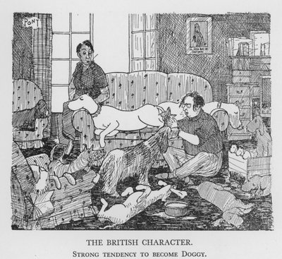 The British Character, Strong tendency to become Doggy by Pont