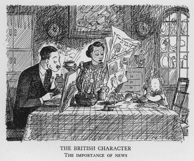 The British Character, The importance of news by Pont