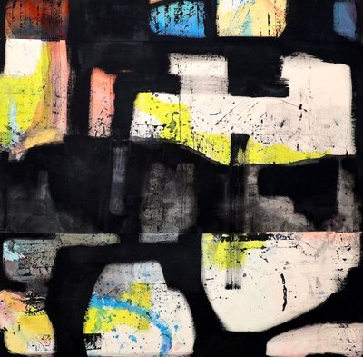 Abstract Graphic Layers by Poonam Choudhary