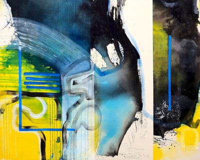 Bold Abstract Lines by Poonam Choudhary
