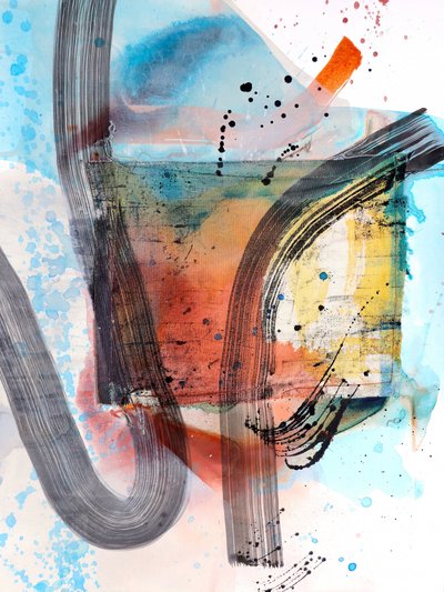 Colorful Abstract Gestures by Poonam Choudhary