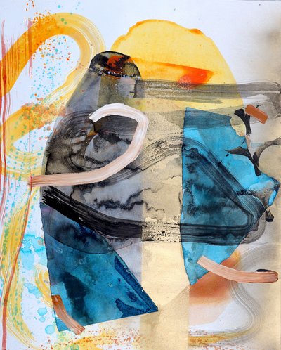 Vibrant Abstract Movement by Poonam Choudhary