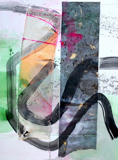 Vibrant Abstract Strokes by Poonam Choudhary