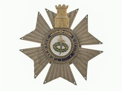 Badge, Order of the Tower and Sword, Portugal, General Sir Galbraith Lowry Cole by Portuguese School