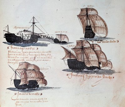 Memorials of the Armadas of Portugal under King Manuel I (1469-1521) by Portuguese School
