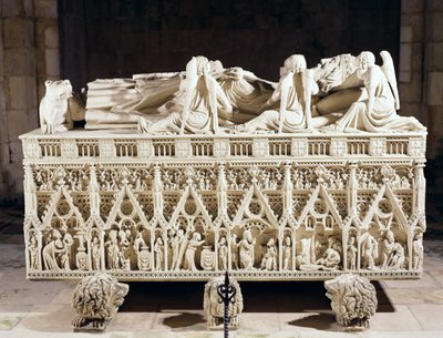 Tomb of Peter I, King of Portugal by Portuguese School