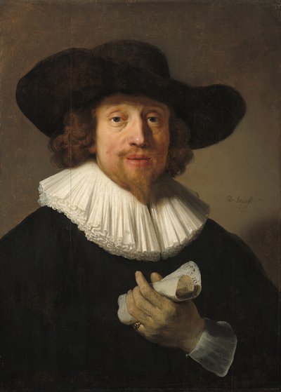 Portrait of a man by Possibly Rembrandt