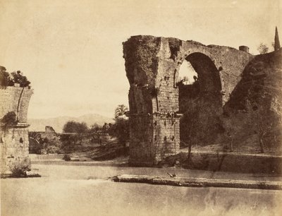 Bridge of Augustus at Nani by Possibly by Jane Martha St. John.