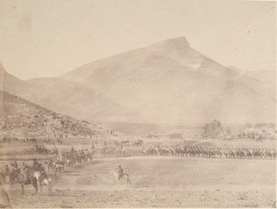Departure for the hunt, Tomb of Khan of Khiva by Possibly by Luigi Pesce.