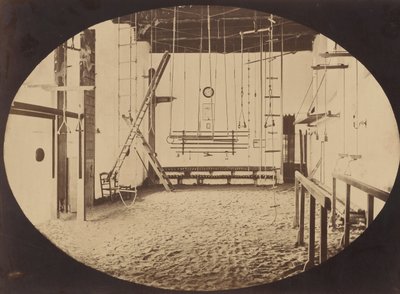 Gimnasio López, de Sevilla, ca. 1860 by Possibly by Luigi Pesce.