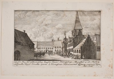 Frederik V in Nyborg by Poul Isac Grønvold