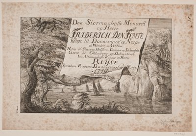 Title Page for King Frederik V