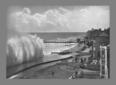 A Big Sea at Bognor by Poulton and Co