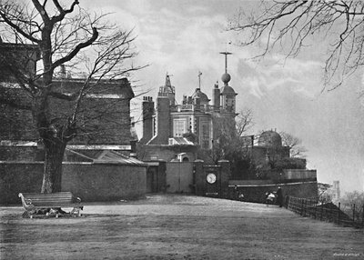 Greenwich Observatory, c1896 by Poulton and Co
