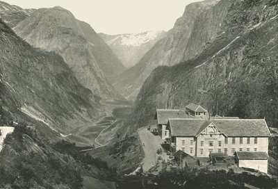 The Valley and Hotel, Stalheim, Norway by Poulton and Co