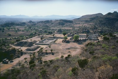 Aerial View of the City, Late Post-Classic Period by Pre Columbian