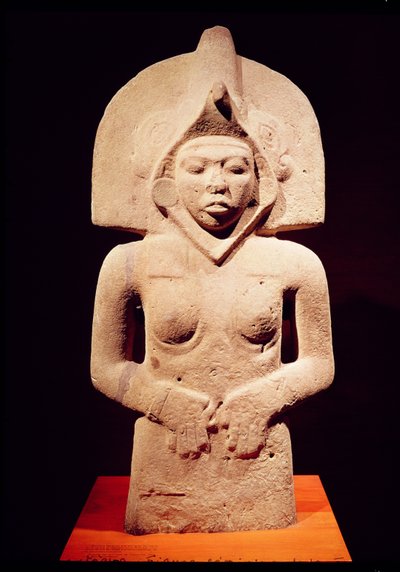 Female Fertility Figure, Huaztec by Pre Columbian