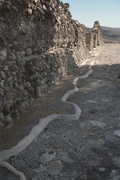 Remains of the City Walls, Late Post-Classic Period by Pre Columbian