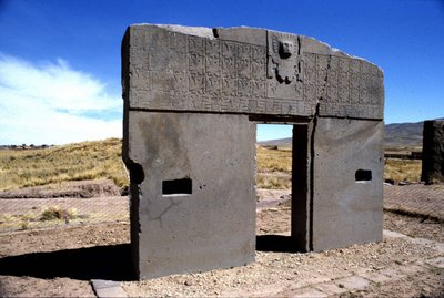 Pre-Columbian archaeological site of Tiahuanaco, Bolivia by Pre Columbian Pre Columbian