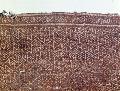 Pre-Columbian fabric, al. J. Anquetil 157: face 157 bis: lapel by Pre Columbian Pre Columbian