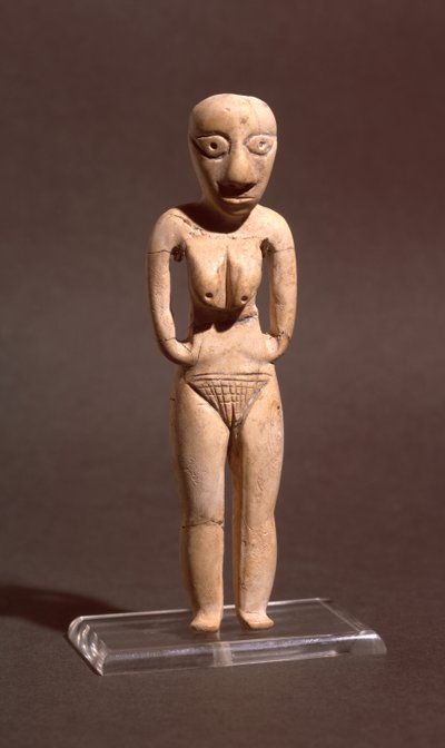 Figurine of a Naked Woman, from the Badarian or Early Neolithic Period, c.4000 BC by Predynastic Period Egyptian