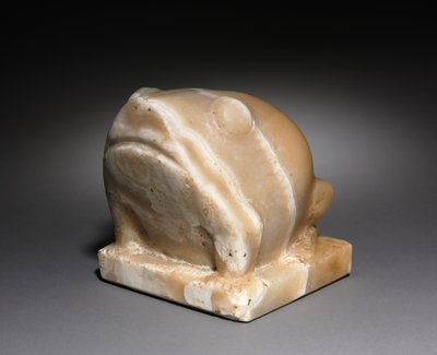 Statue of Heqat, the Frog Goddess by Predynastic Period Egyptian