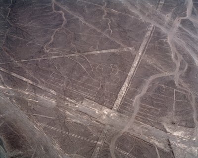 Aerial View of Nazca Lines by Prehistoric Prehistoric