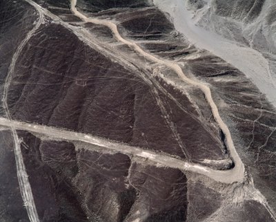 Aerial view of Nazca Lines by Prehistoric Prehistoric