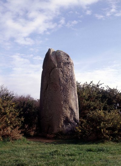 Menhir in the peninsula of Rhuys (56) by Prehistoric Prehistoric