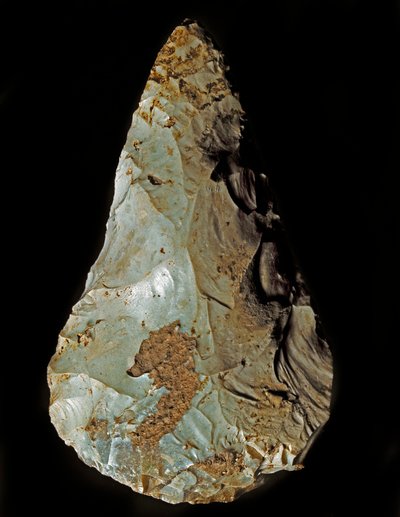 Lithic Manufacture Biface of Micoquian Type by Prehistoric Prehistoric
