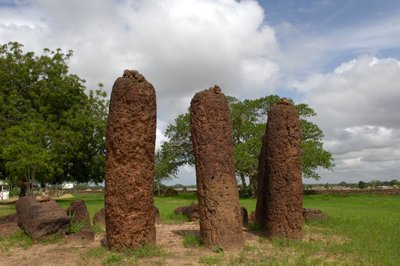 Prehistory: Megalithic circle of stones from Wassu, Gambia (photo) by Prehistoric Prehistoric