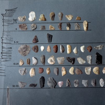 Prehistory: Stones and Flint from the Cave of Moscerini, Lazio by Prehistoric Prehistoric