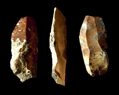 Prehistory: Flint Scrapers from Umbria by Prehistoric Prehistoric
