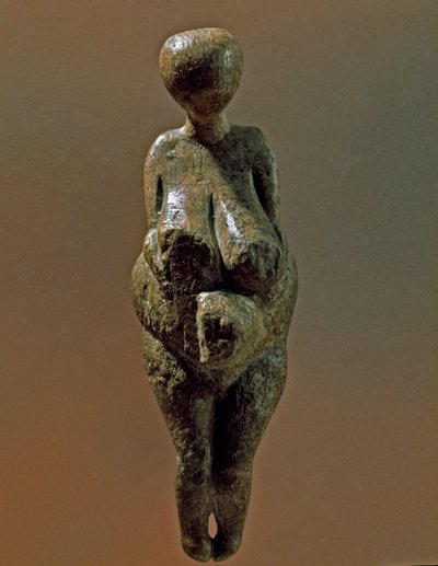 Statue of Gravettian Woman from Kostenki by Prehistoric Prehistoric