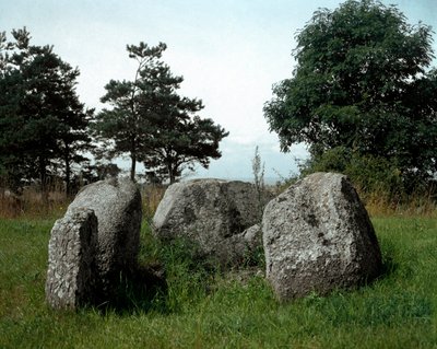 Prehistory: View of the Dolmen of Chianca with Its Entrance Corridor by Prehistoric Prehistoric