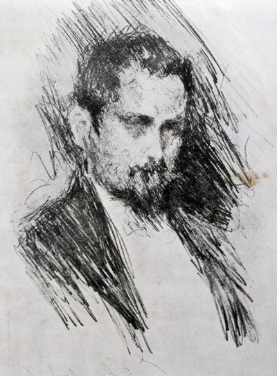 Portrait of Luigi Illica by Prince Paul Petrovic Troubetzkoy
