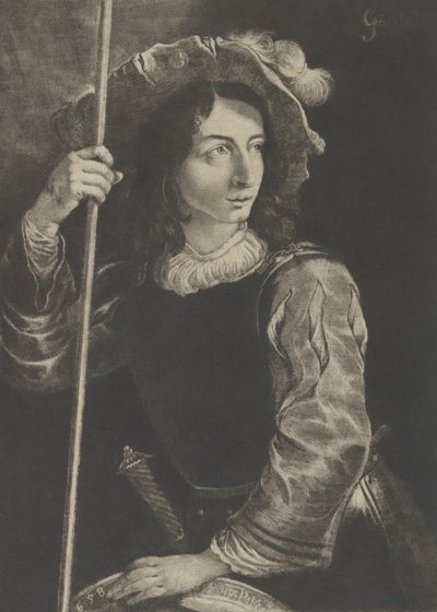 The Great Lansquenet or Standard Bearer by Prince Rupert