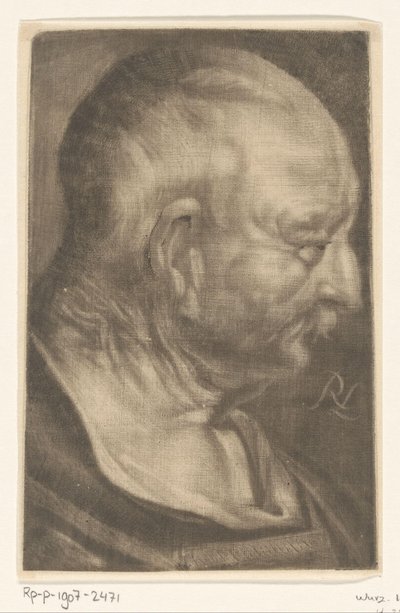 Head of an old man by Prinz Ruprecht