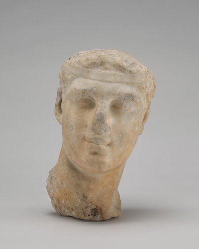 Head of a Youth (Dionysos or a Follower?) by Probably Hellenistic